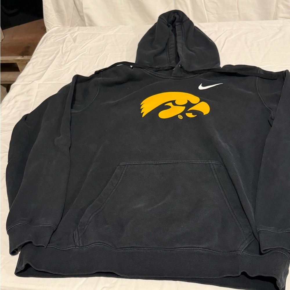 Nike Men's Black Iowa Hawkeye